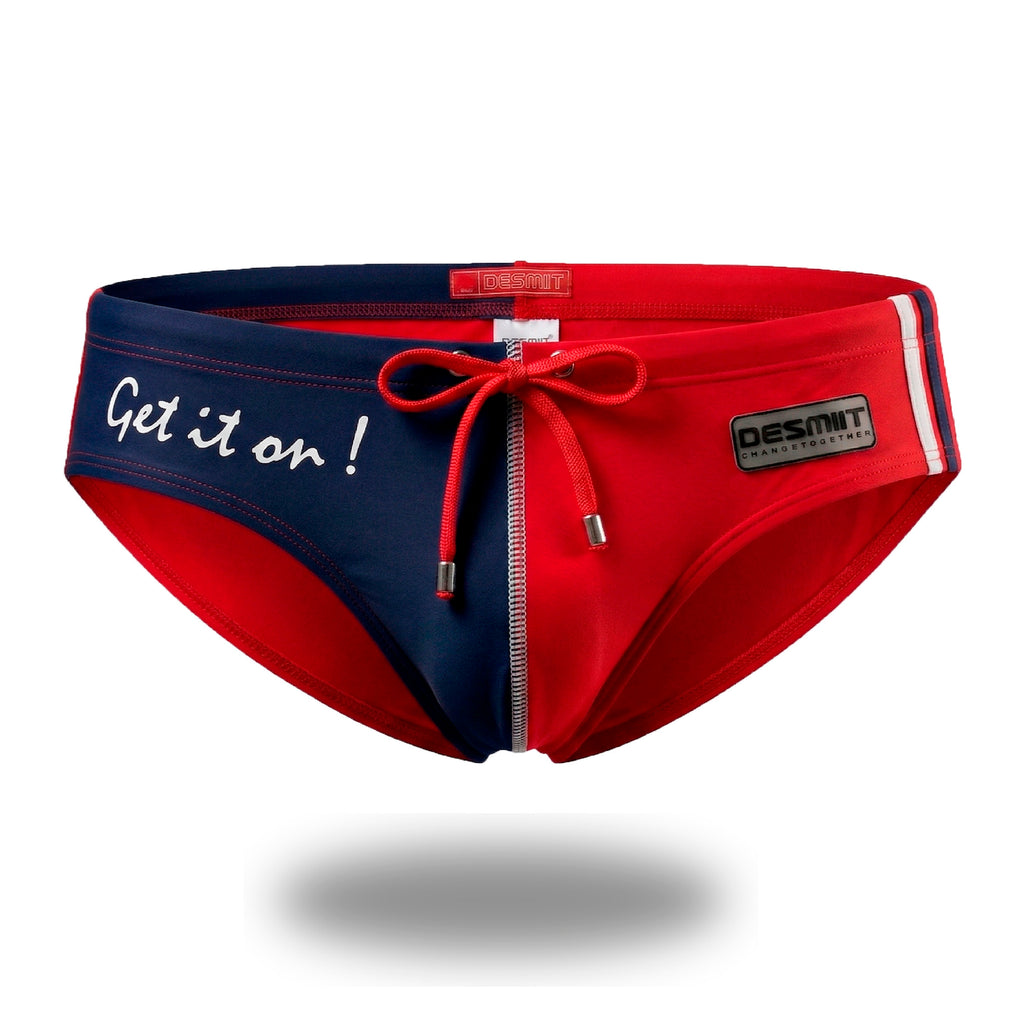 Bañador DT bitono Azul Rojo