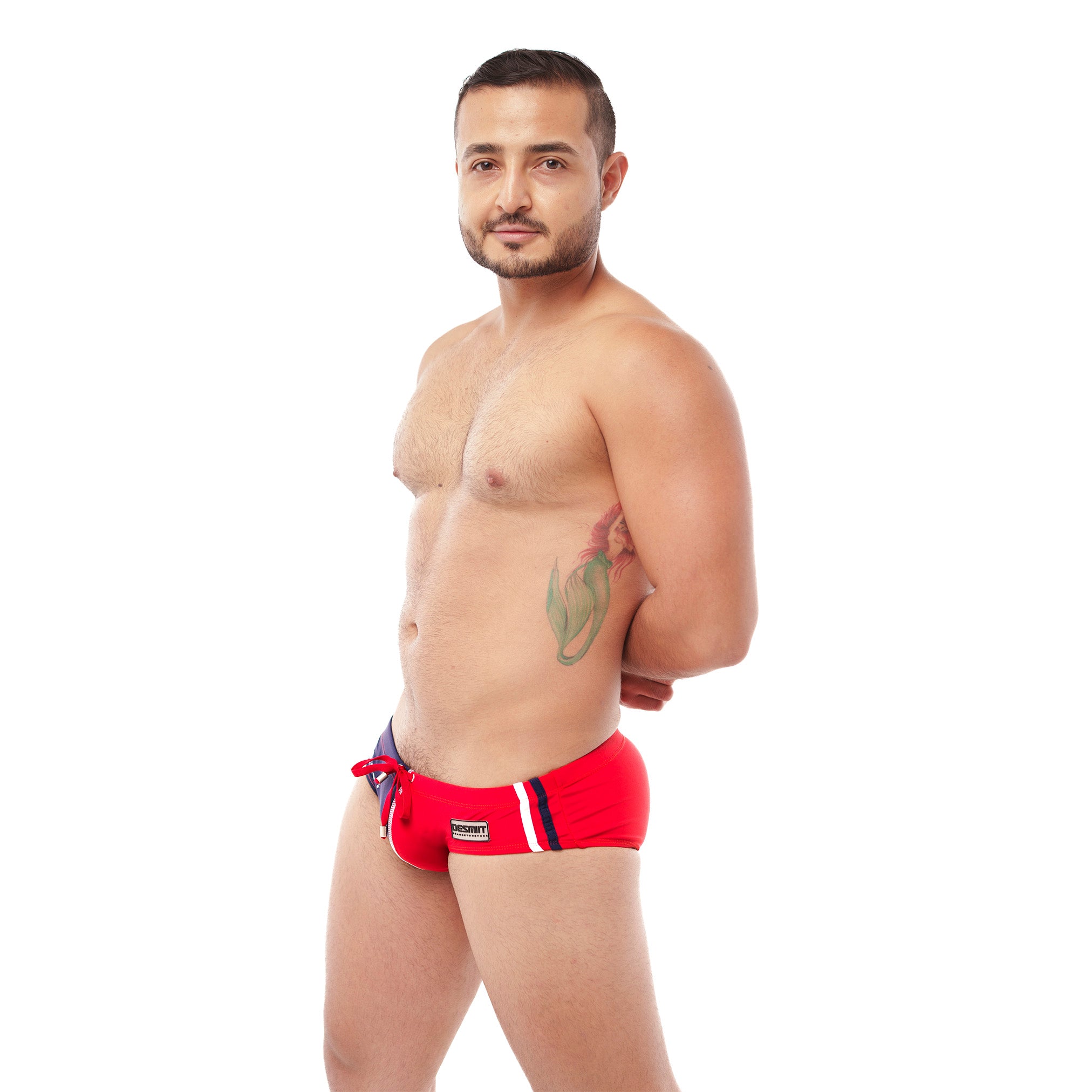 Bañador DT bitono Azul Rojo