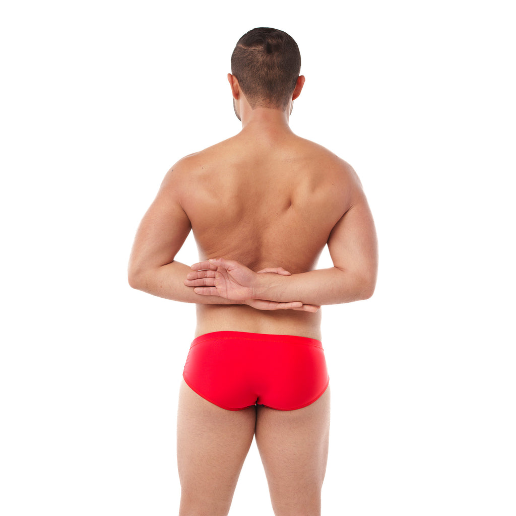 Bañador DT bitono Azul Rojo