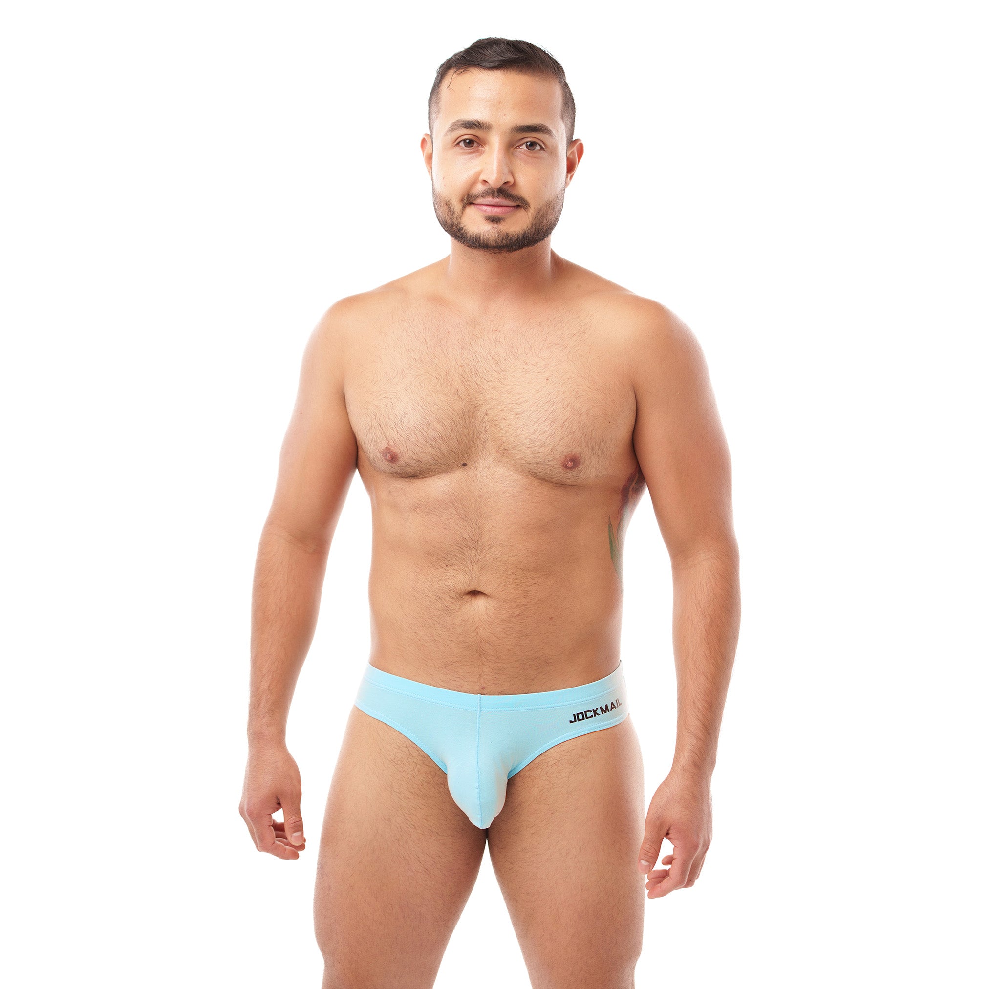 Bikini JockMail Liso Azul Cielo