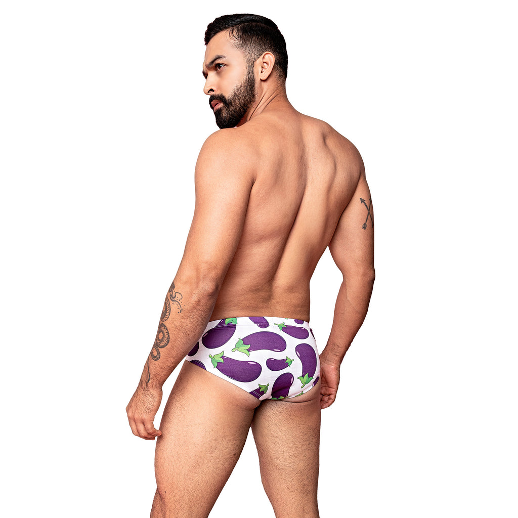 Bikini Men's  Look Berenjena