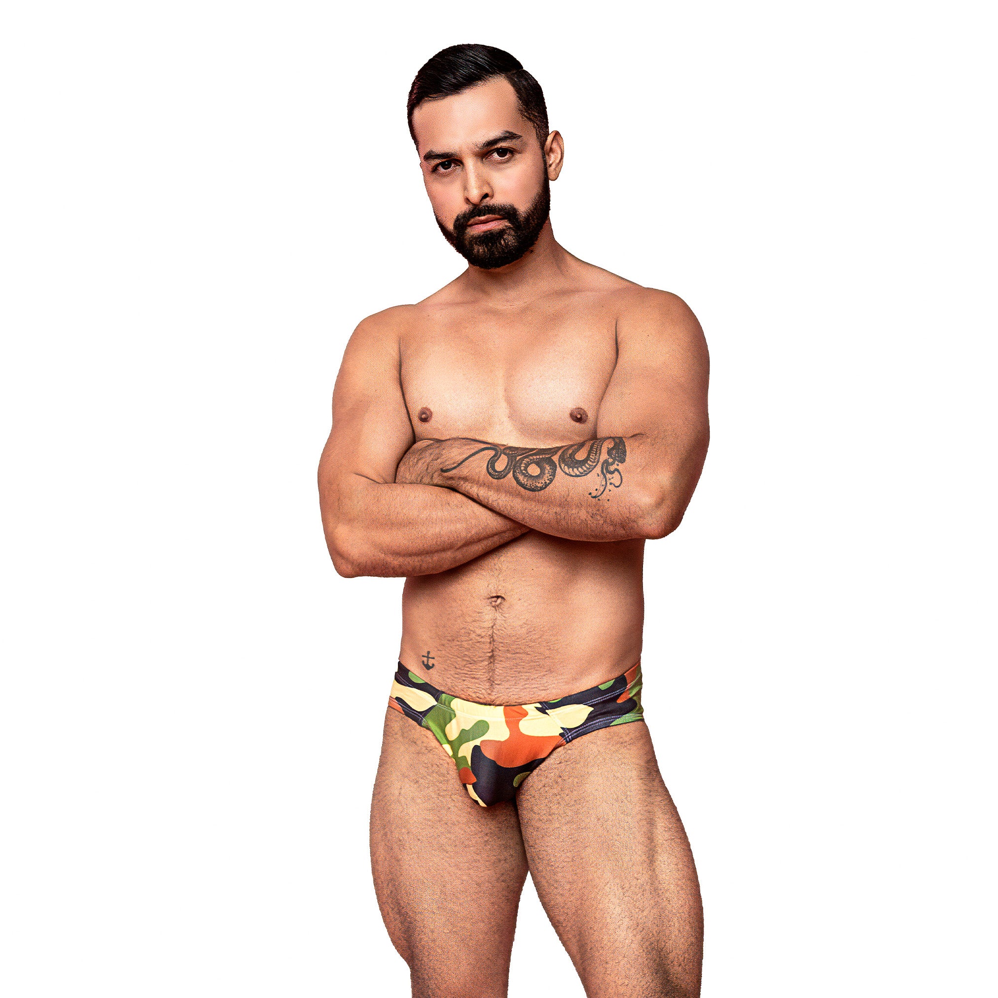 Bikini Men's  Look Camuflaje Militar