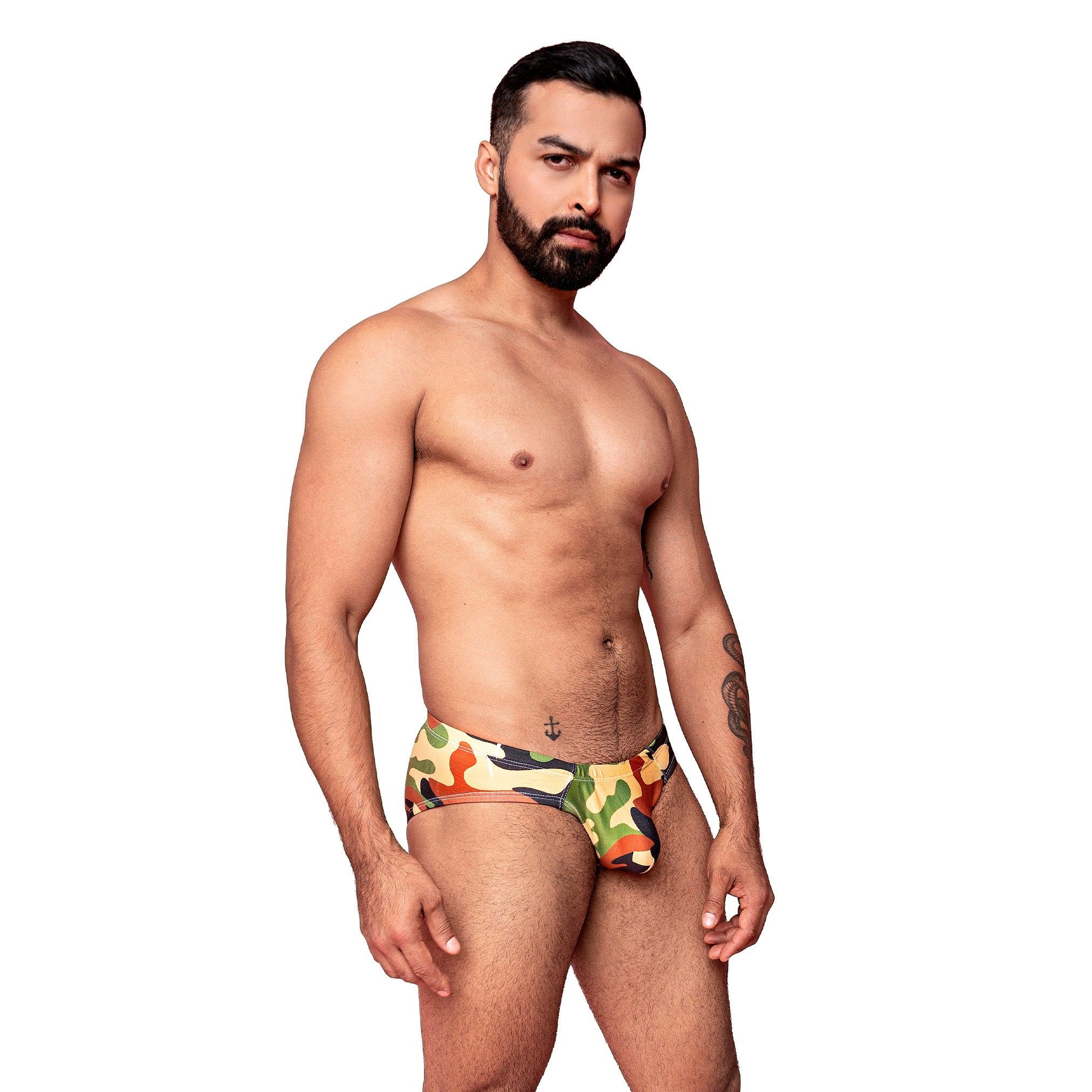Bikini Men's  Look Camuflaje Militar
