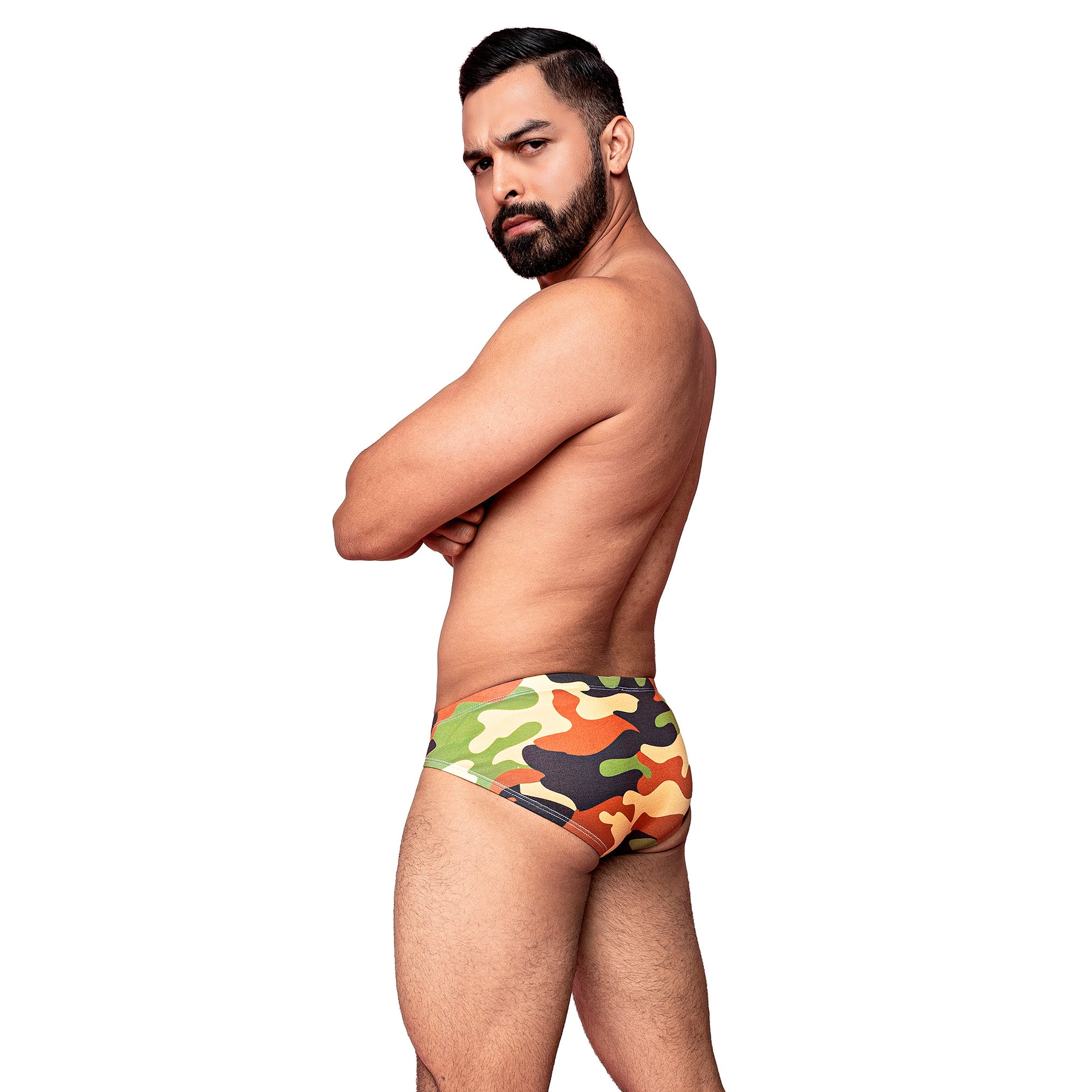 Bikini Men's  Look Camuflaje Militar