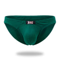 Bikini Men's  Look Frente Tanga Verde Botella