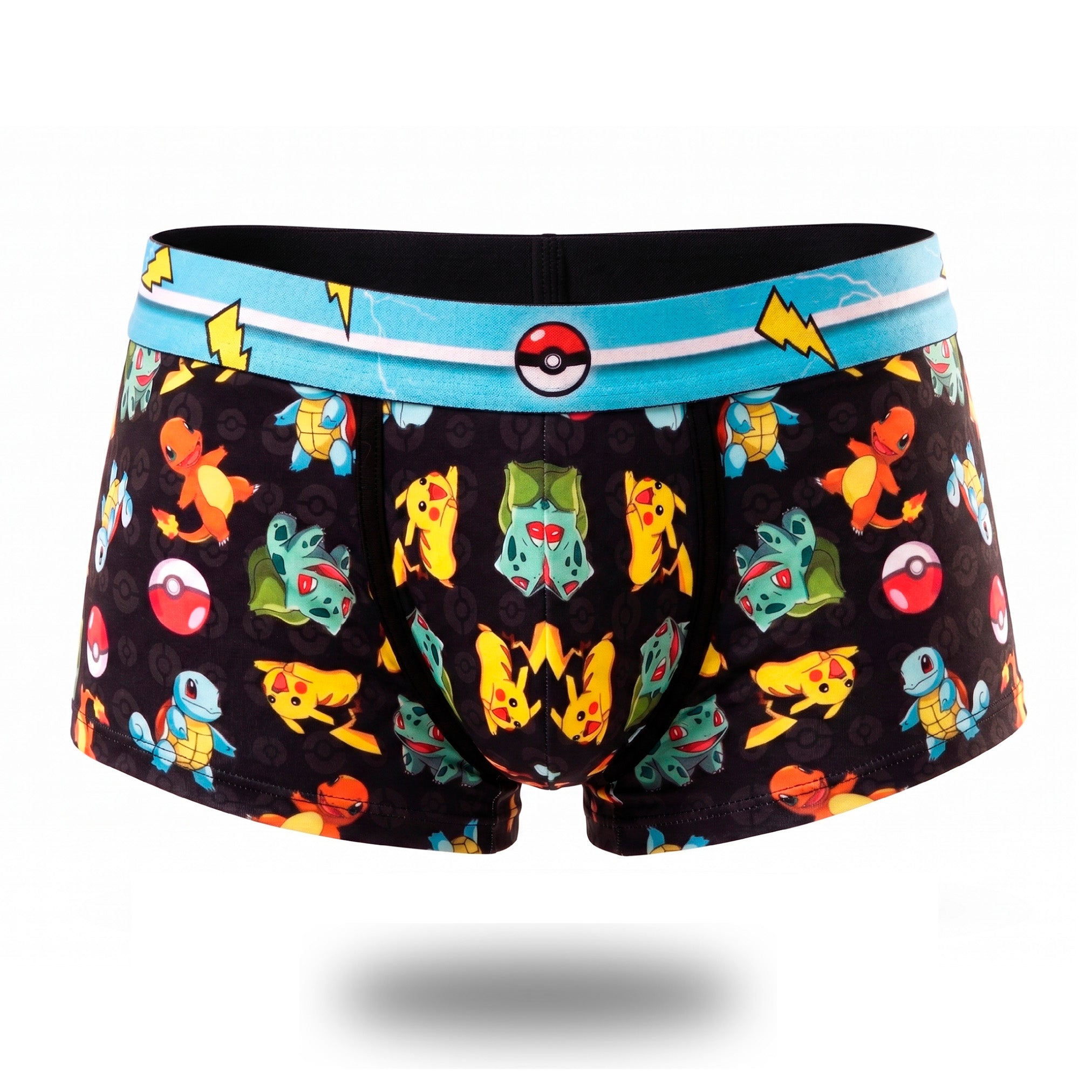 Boxer BH Pokemon Negro