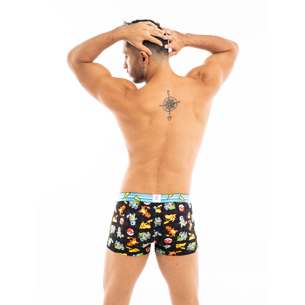 Boxer BH Pokemon Negro