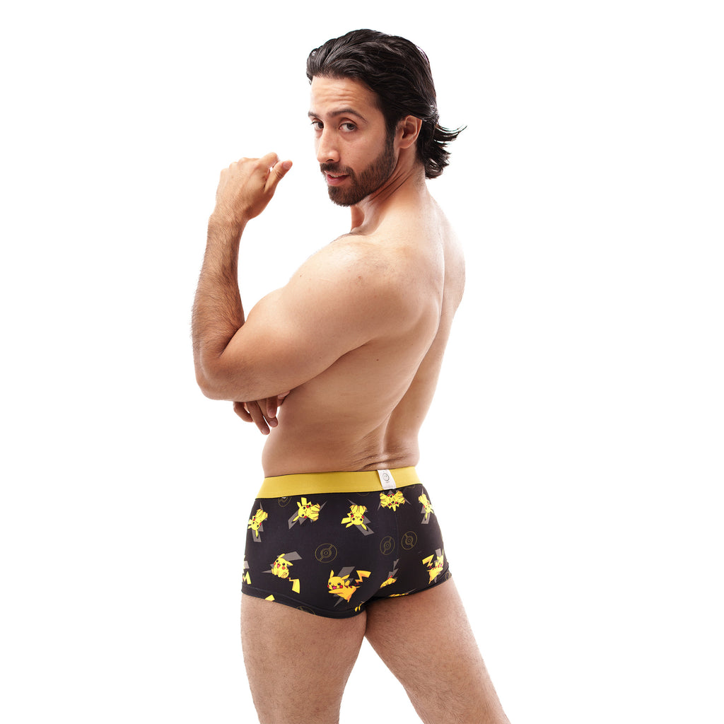 Boxer BH Pokemon Pikachu Negro