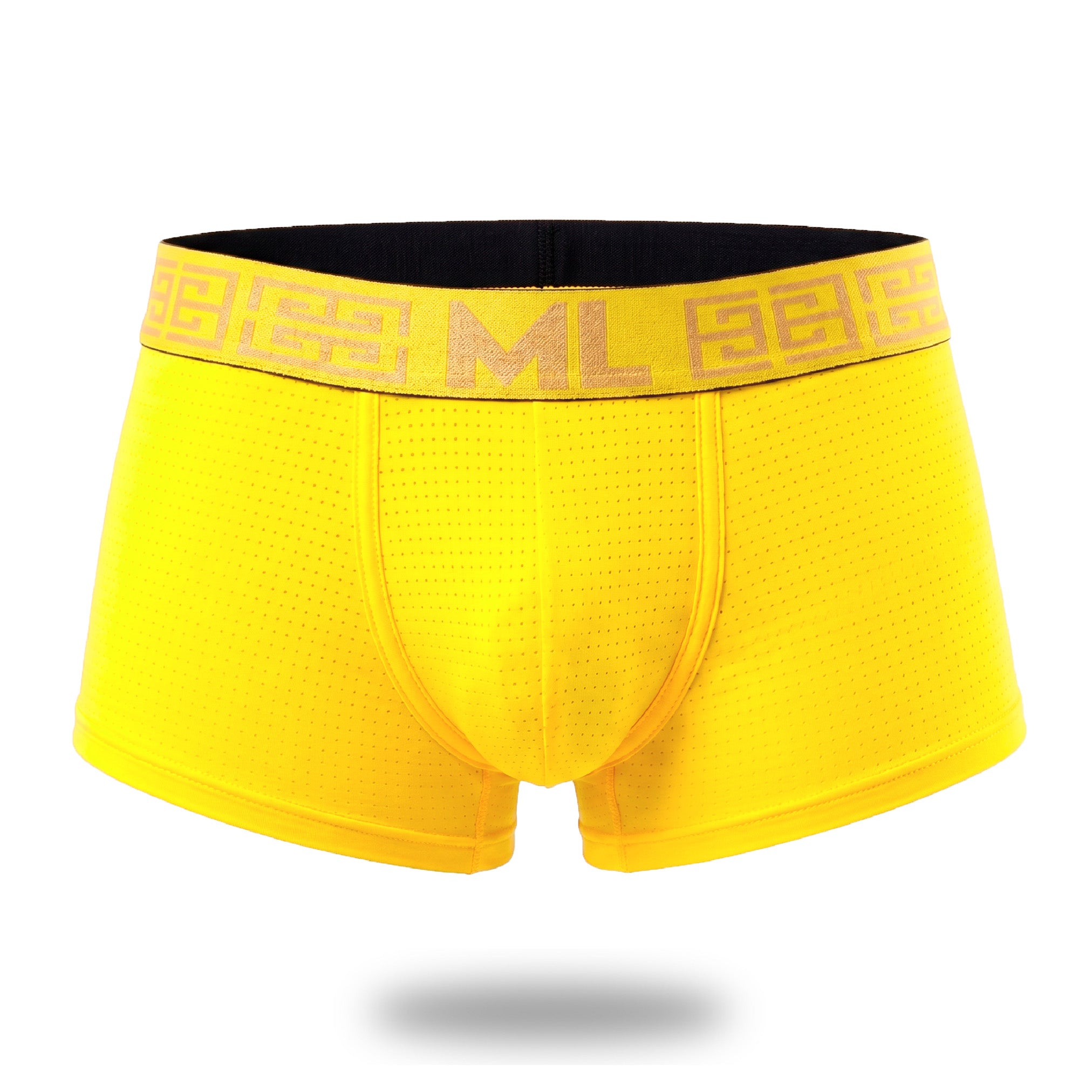 Boxer Mens Look Grecas Amarillo