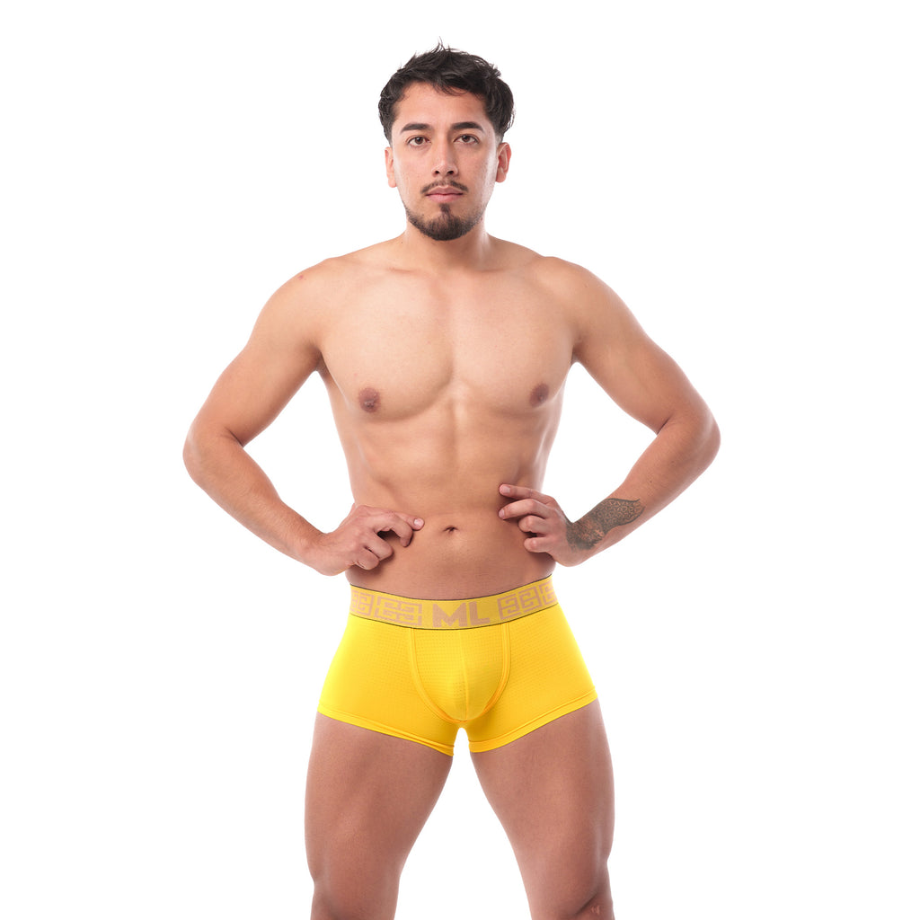 Boxer Mens Look Grecas Amarillo