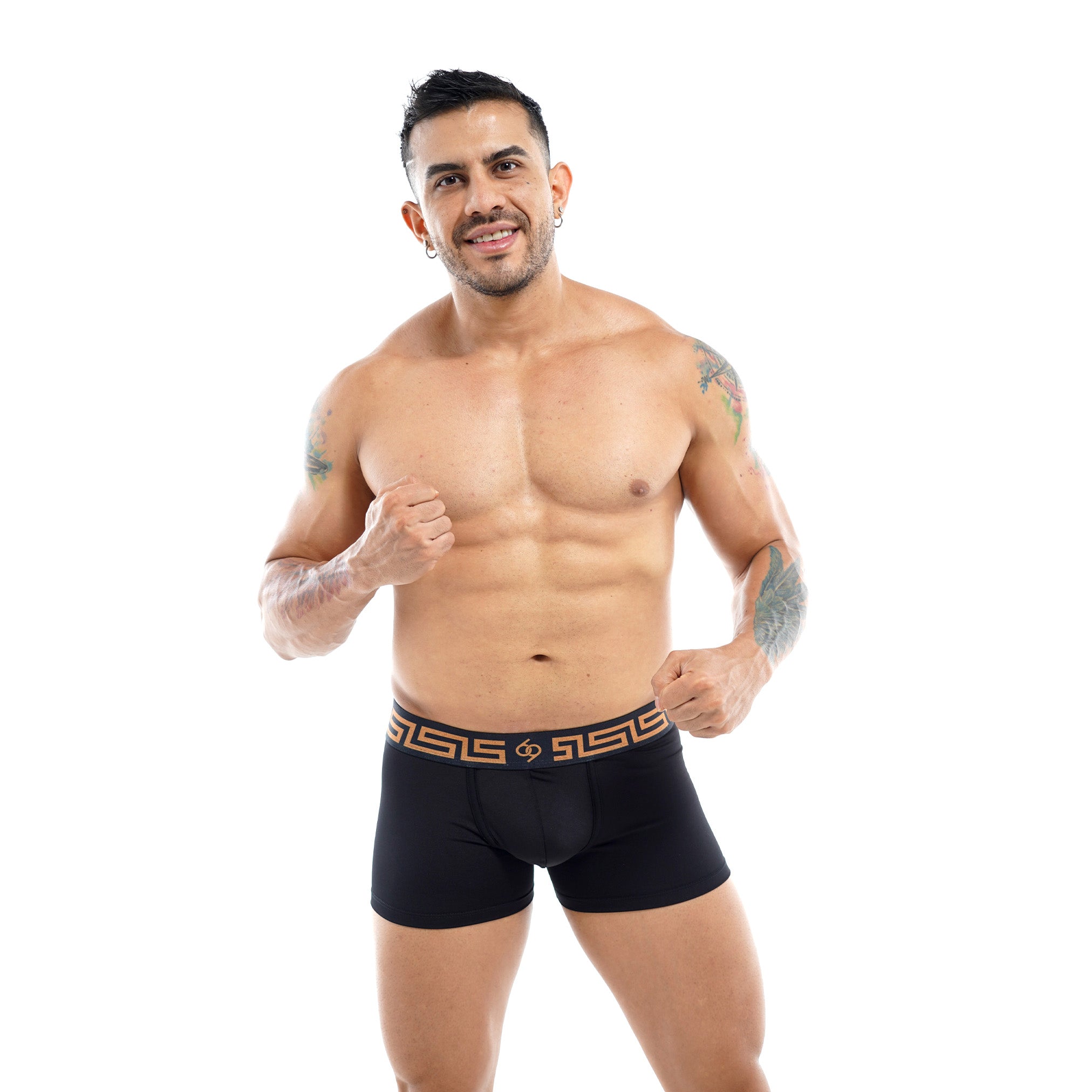 Boxer Sixty Nine Black Gold