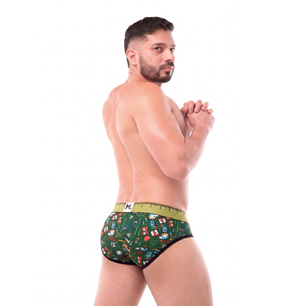 Brief Mens Look Apple Board Teacher