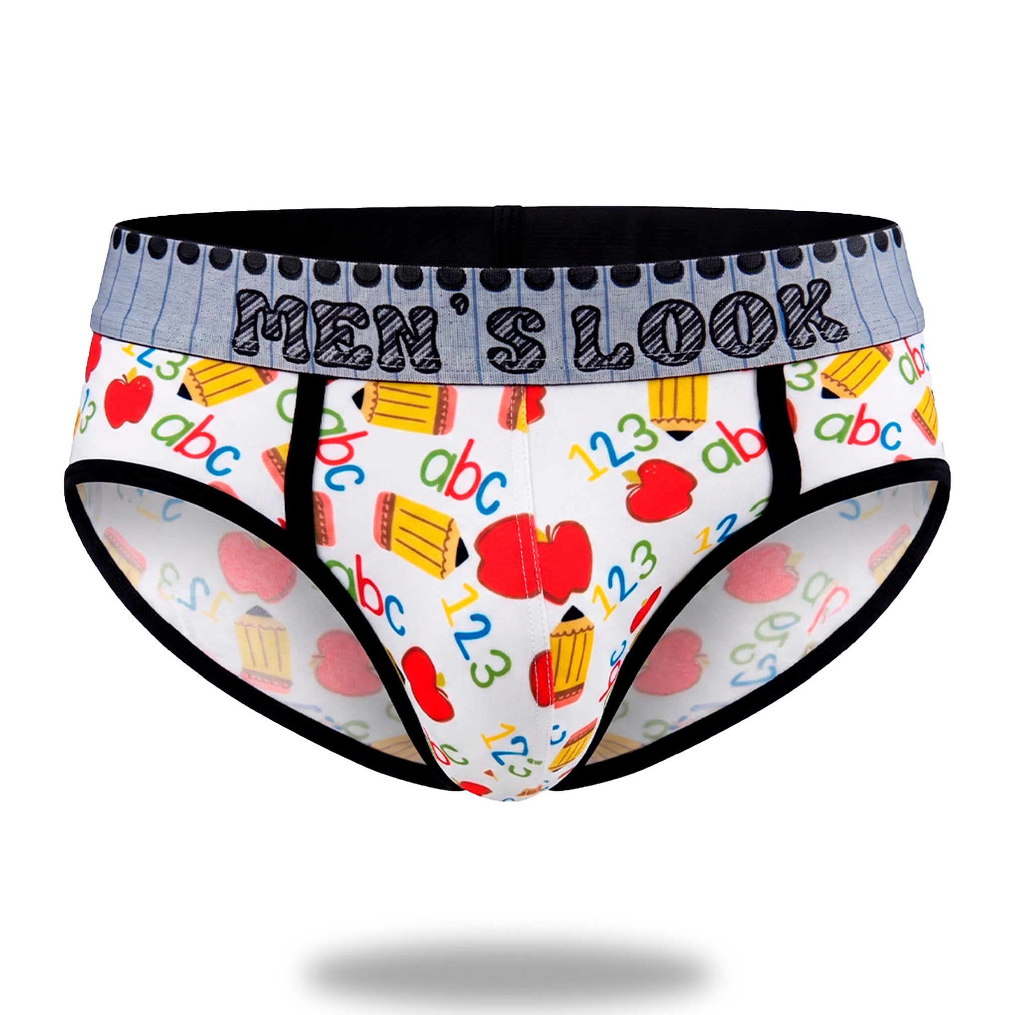 Brief Mens Look Apple Teacher