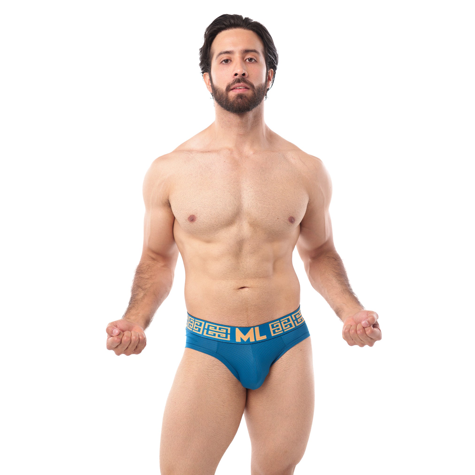 Brief Mens Look Grecas Petroleo
