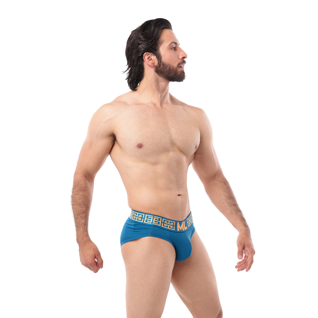 Brief Mens Look Grecas Petroleo