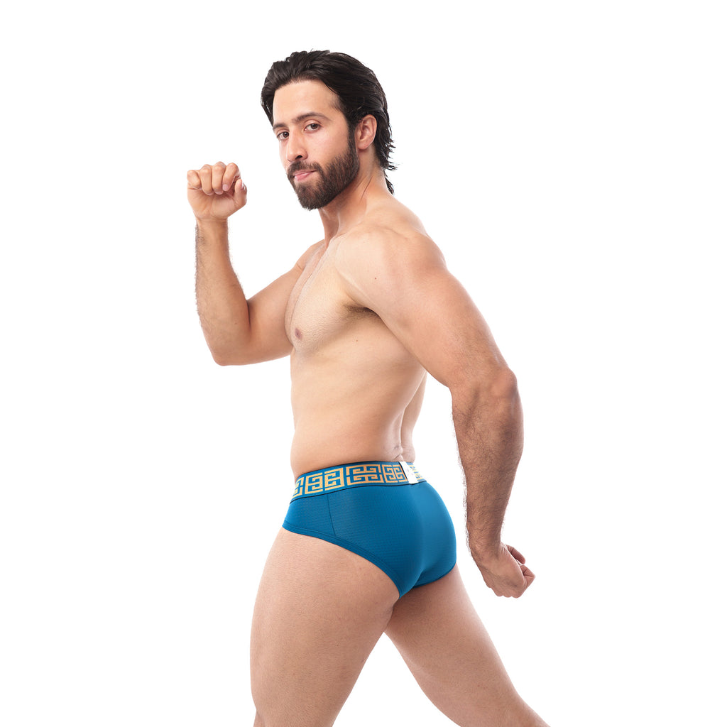 Brief Mens Look Grecas Petroleo