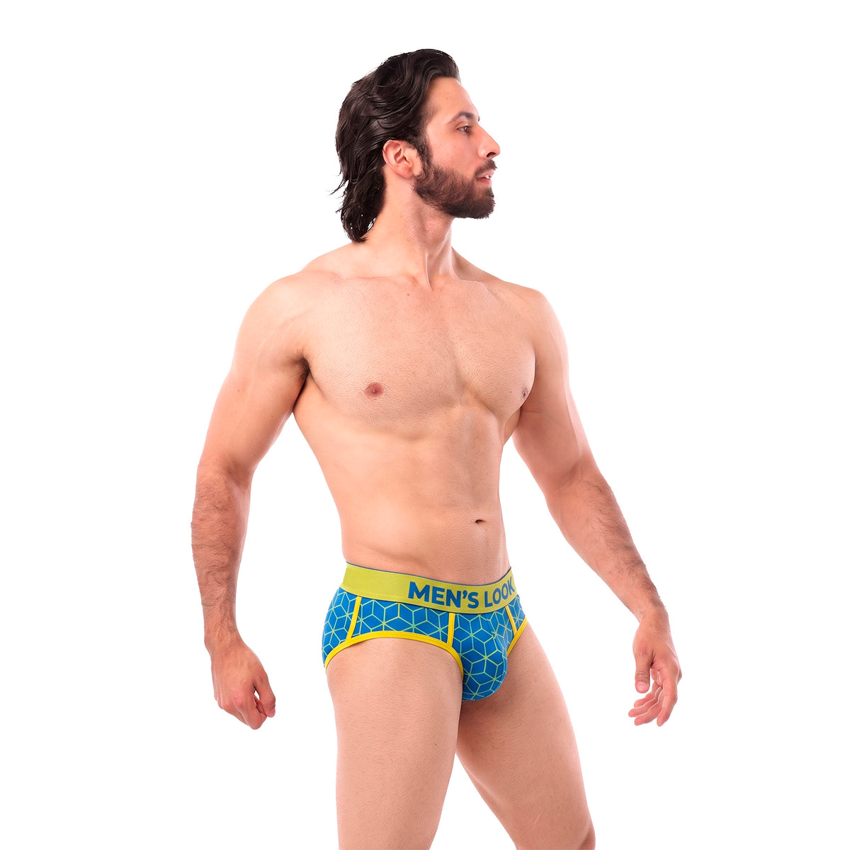 Brief Mens Look Geometrico