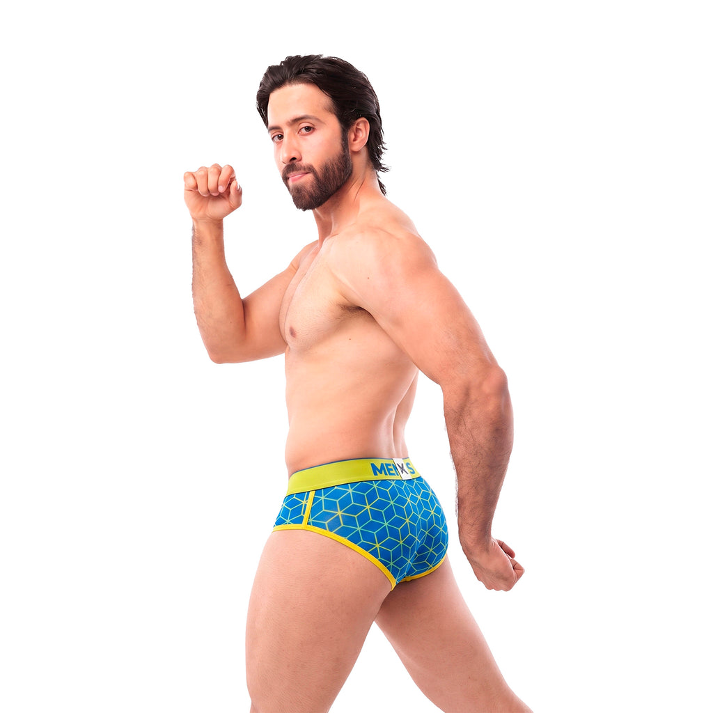 Brief Mens Look Geometrico