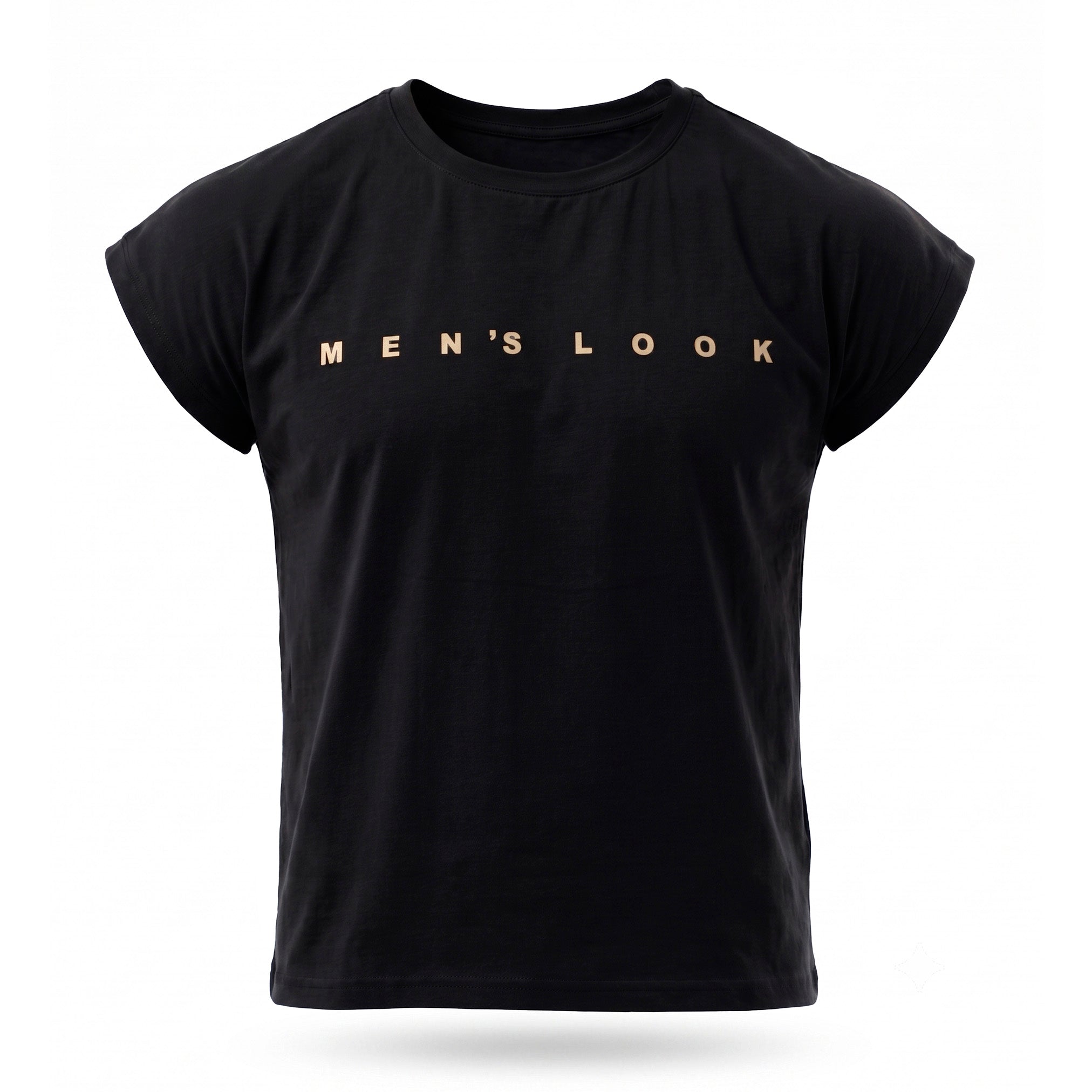 Casaca Crop Mens Look Negra