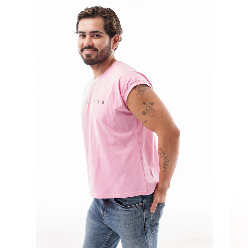 Casaca Crop Mens Look Rosa