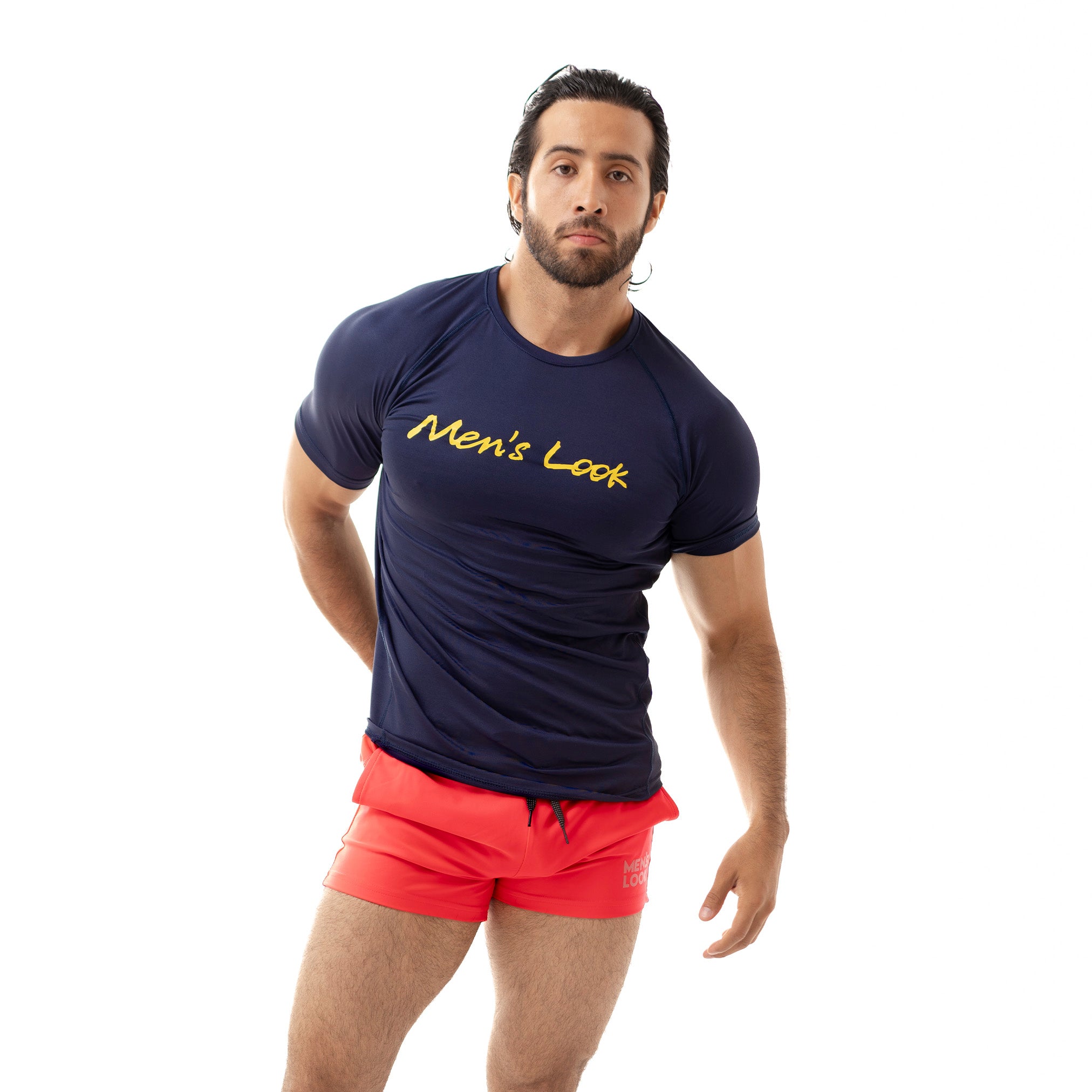 Playera Mens Look Sport Azul Marino