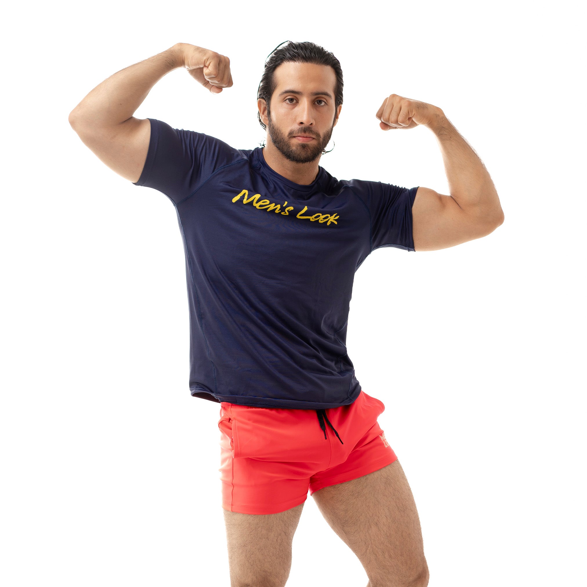 Playera Mens Look Sport Azul Marino