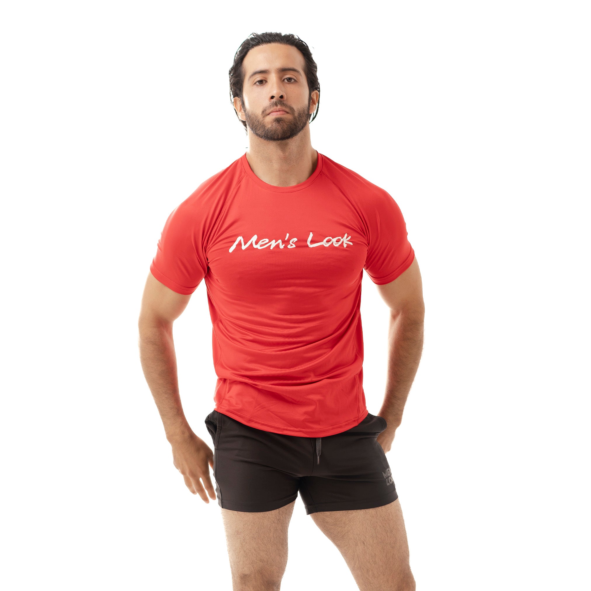 Playera Mens Look Sport Roja