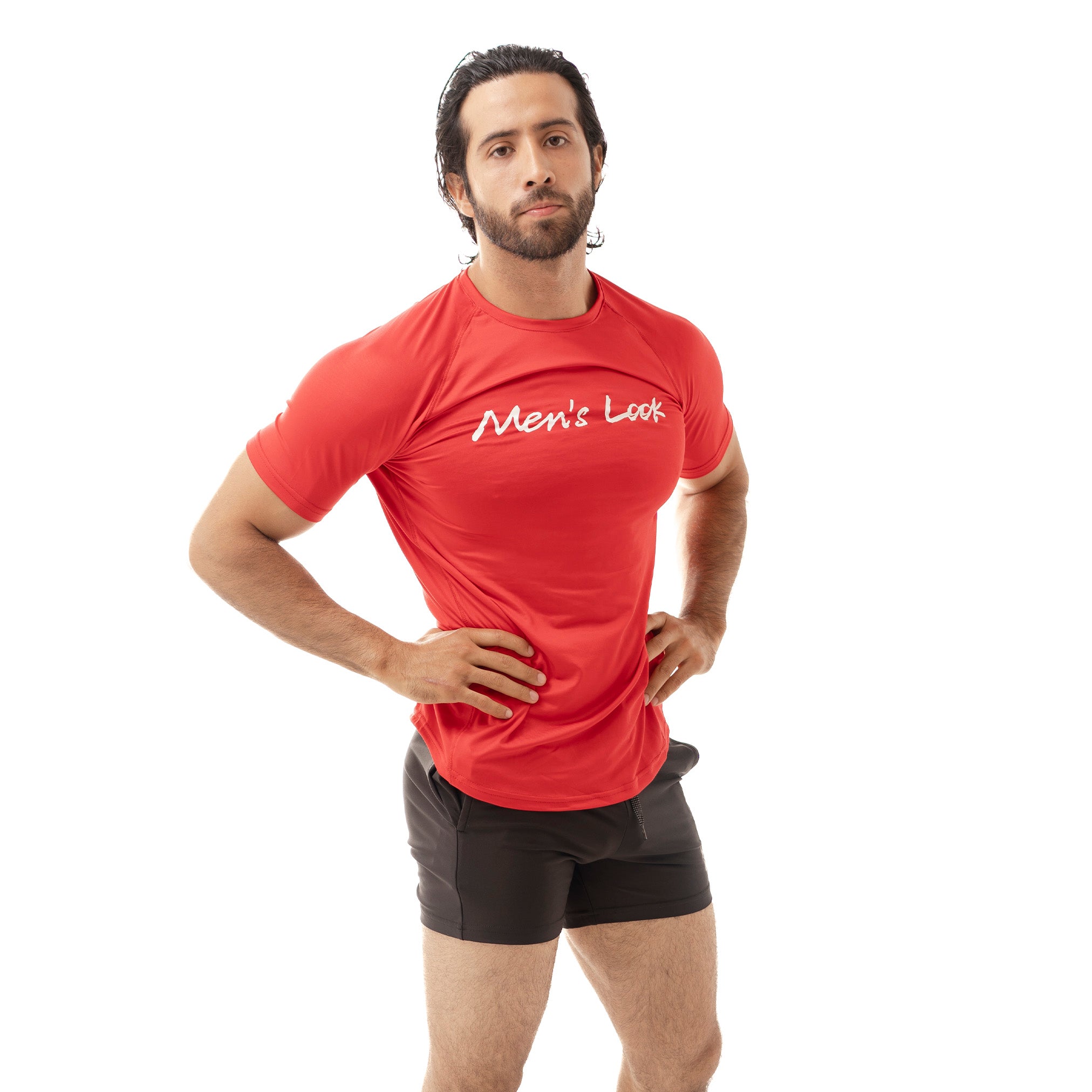 Playera Mens Look Sport Roja