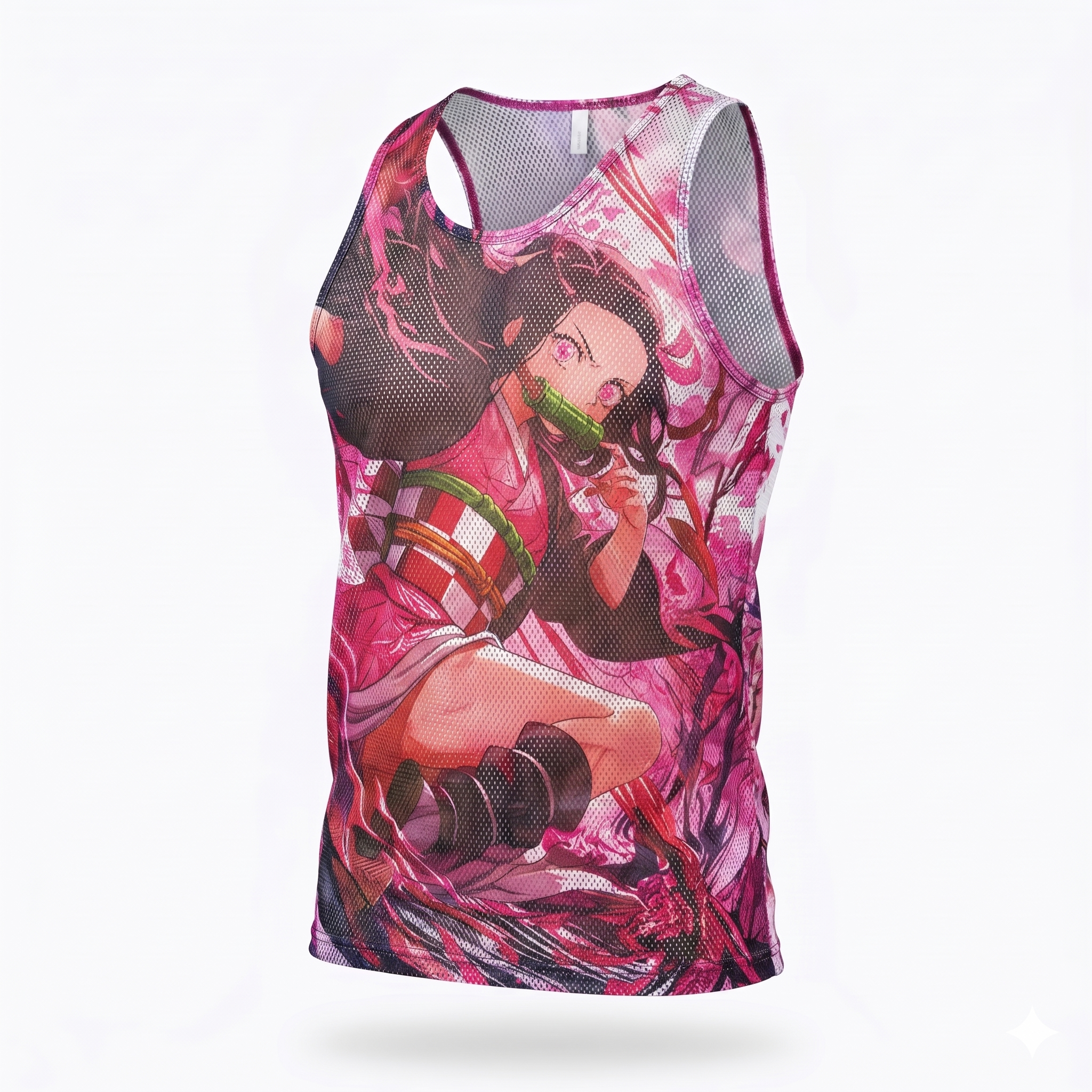 Playera Tela Red DS Nezuko