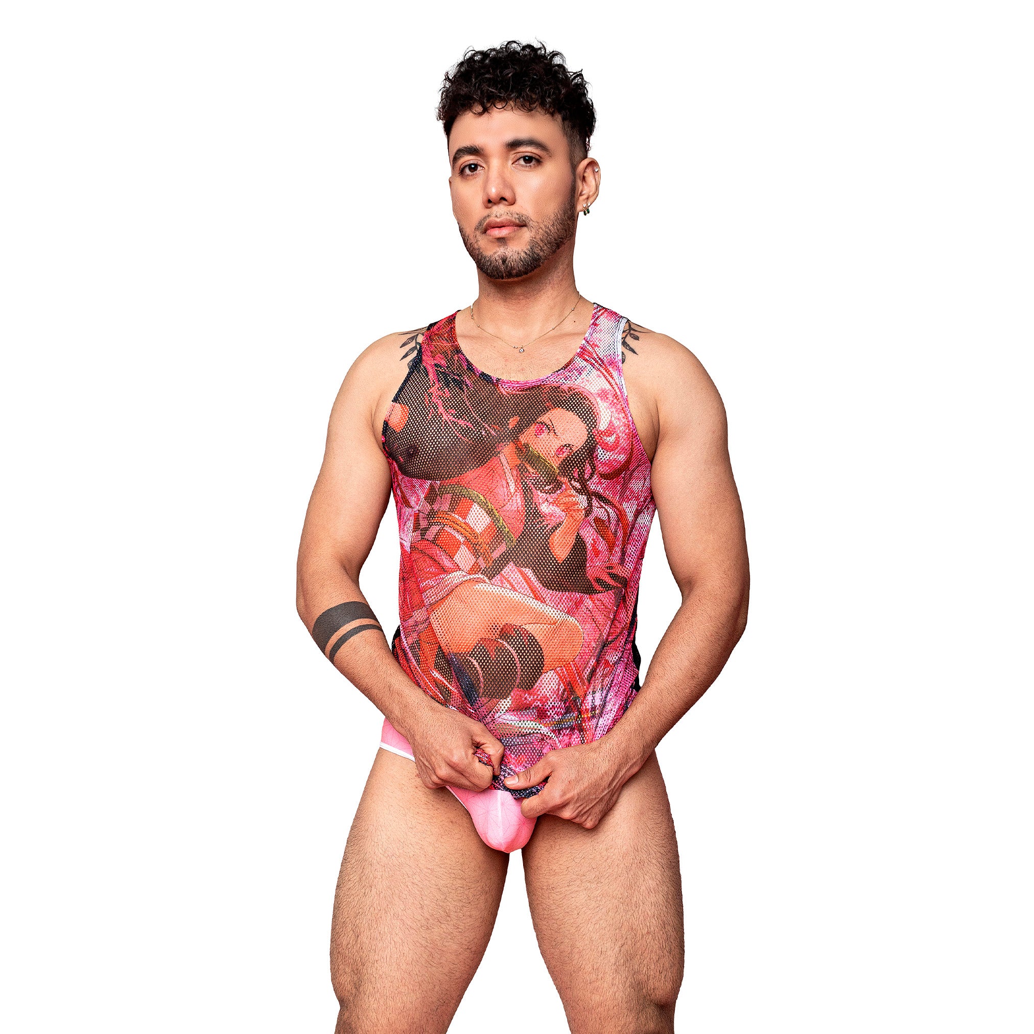 Playera Tela Red DS Nezuko