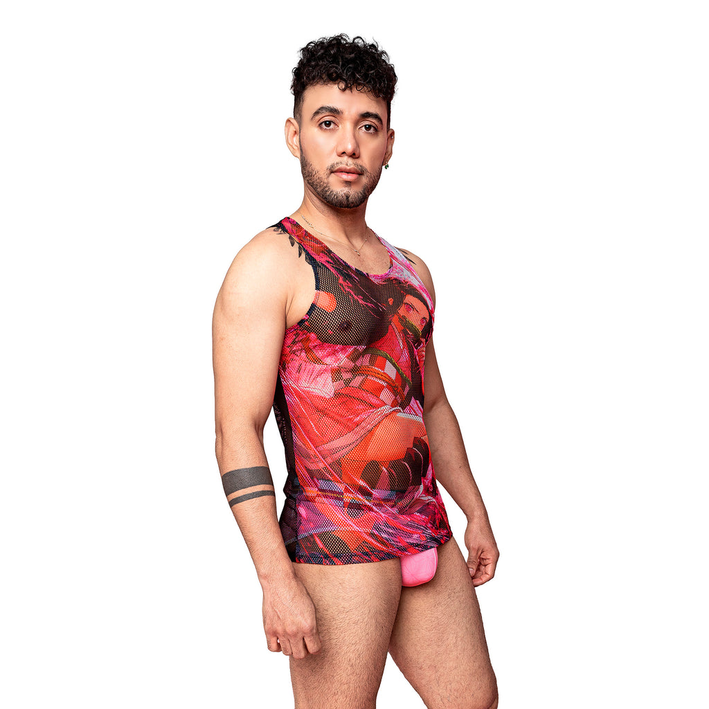 Playera Tela Red DS Nezuko