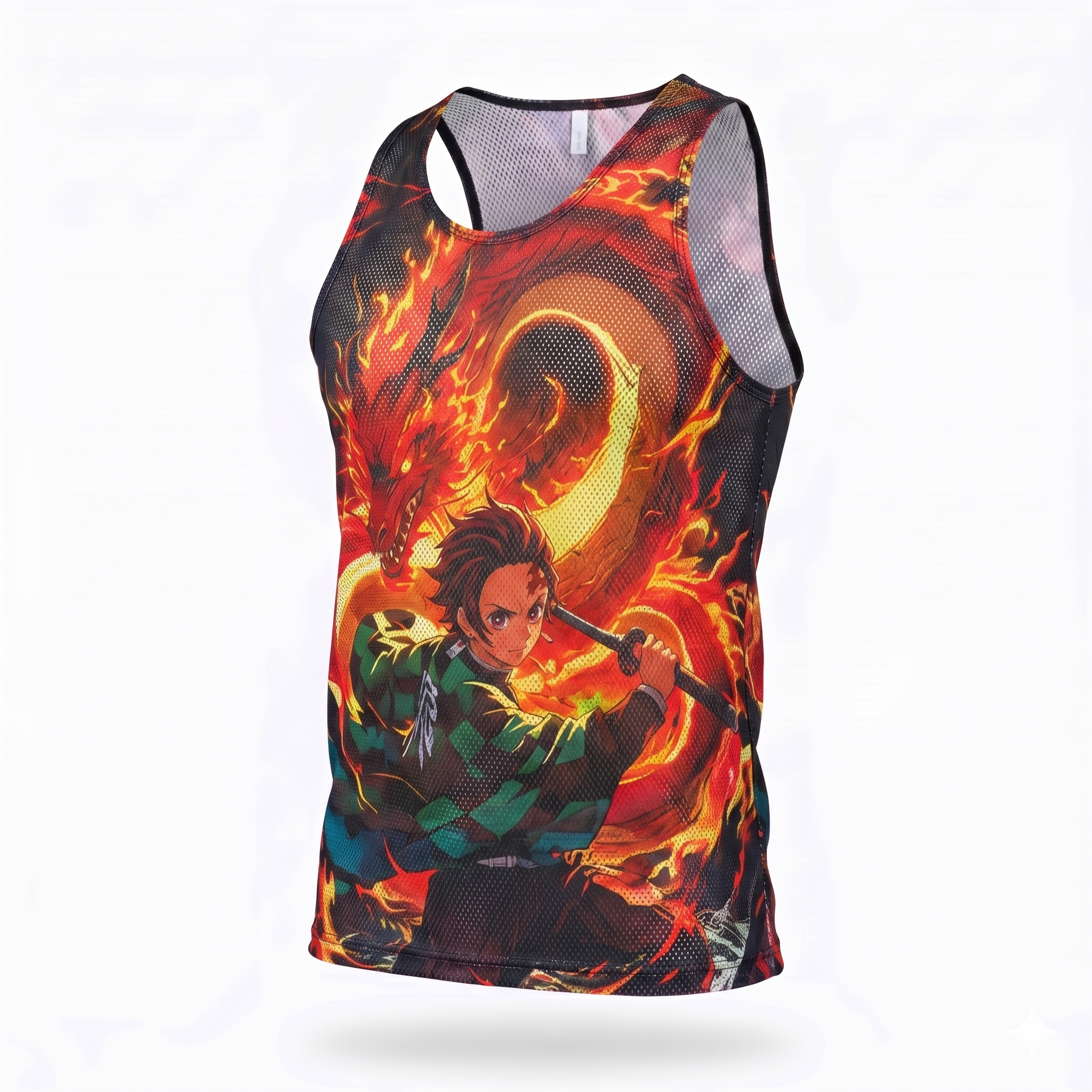 Playera Tela Red DS Tanjiro