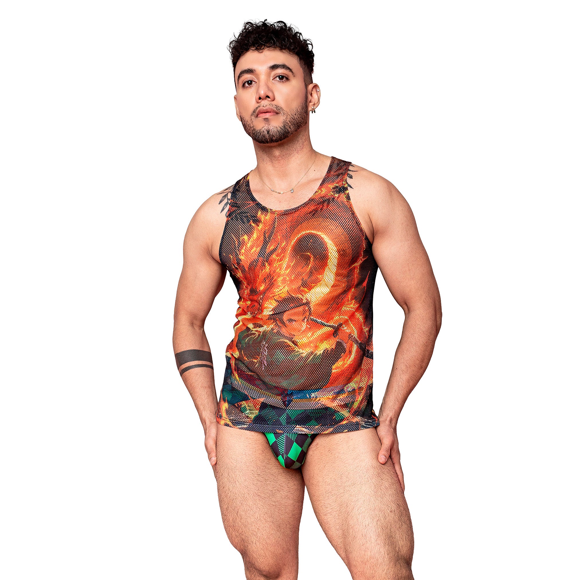 Playera Tela Red DS Tanjiro