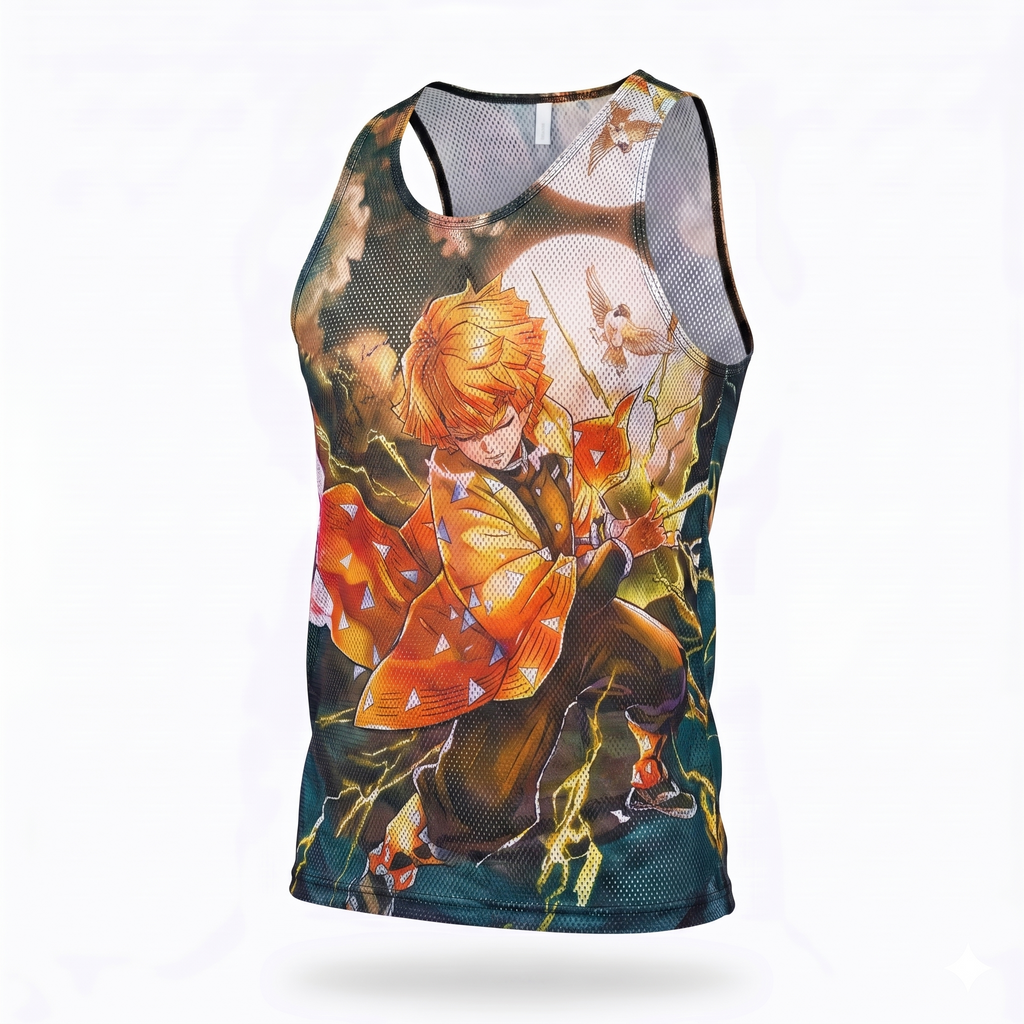 Playera Tela Red DS Zenitsu
