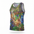 Playera Tela Red Pokemon Leafeon