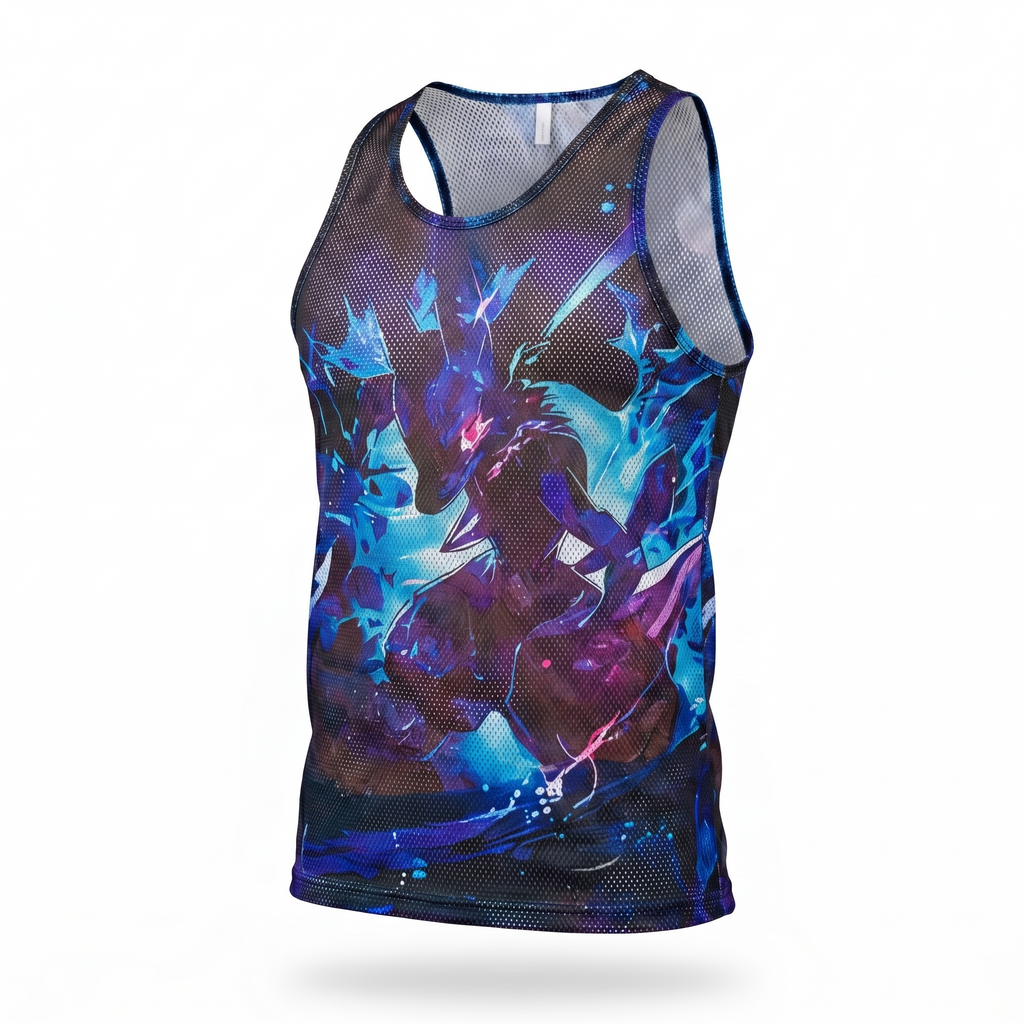 Playera Tela Red Pokemon Lucario