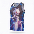Playera Tela Red Pokemon Mewtwo