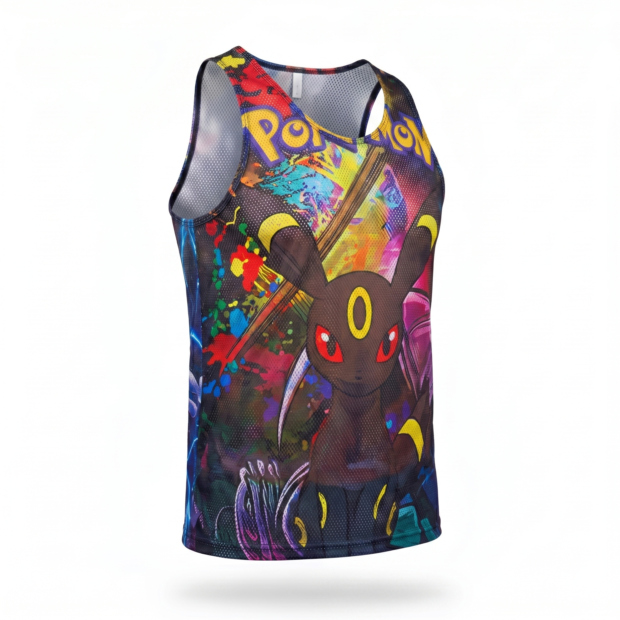 Playera Tela Red Pokemon Umbreon Frente