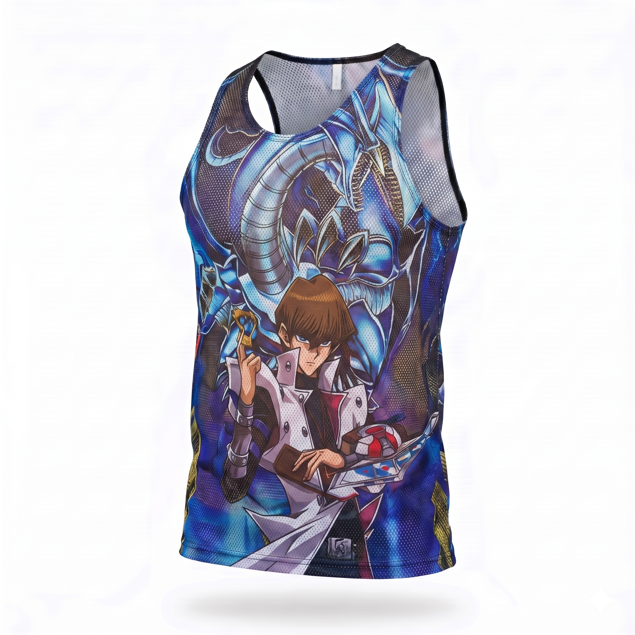 Playera Tela Red Pokemon Yu Gi Oh Dragon