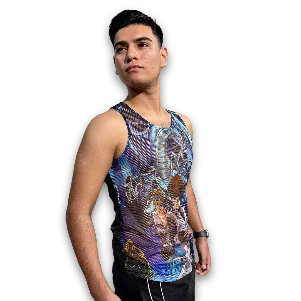 Playera Tela Red Pokemon Yu Gi Oh Dragon