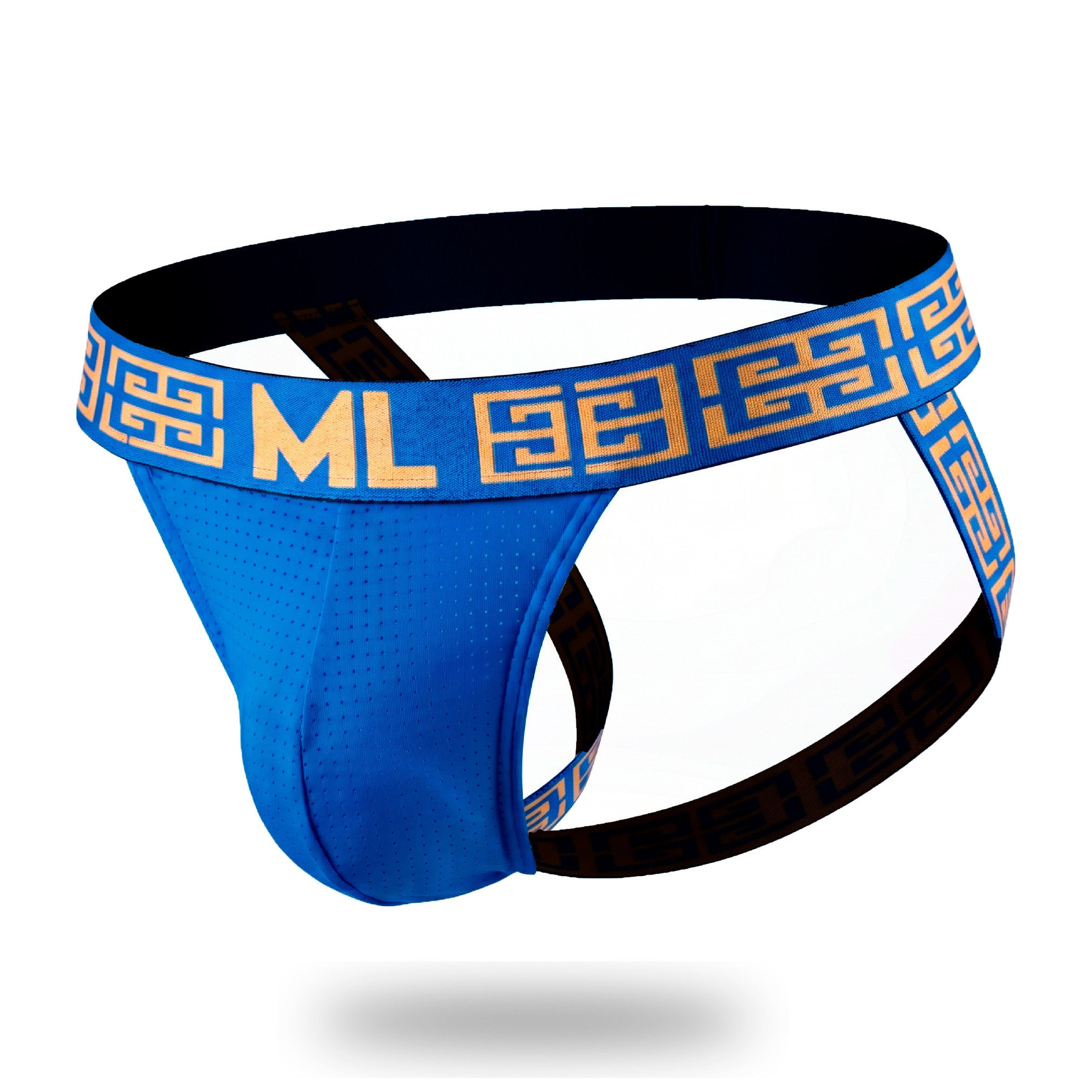 Suspensorio ML Grecas Azul Rey