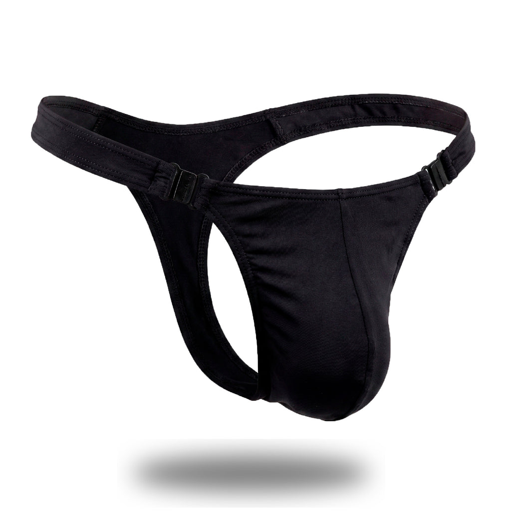 Tanga Broche Negra
