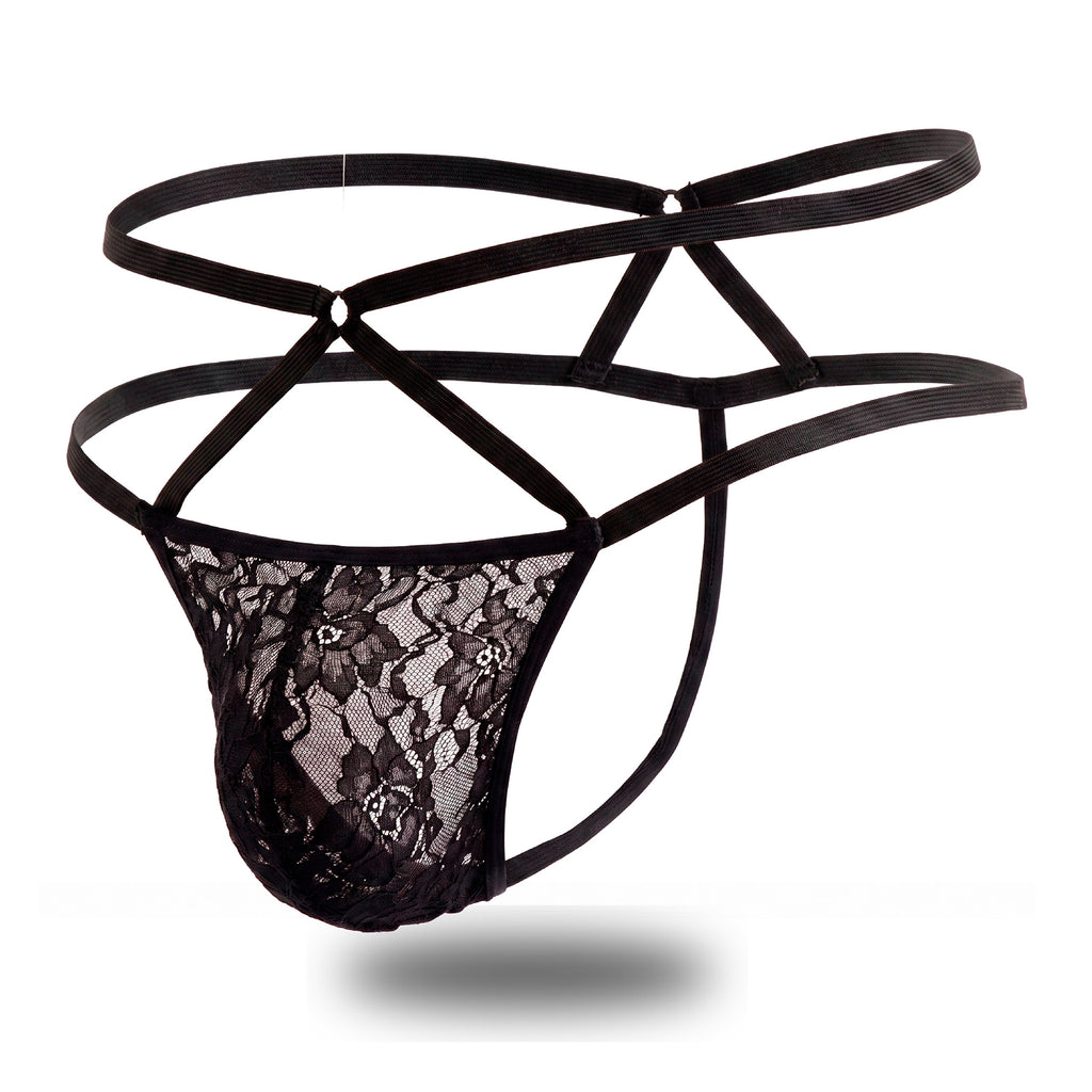Tanga Encaje Cintura Alta