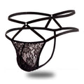 Tanga Encaje Cintura Alta