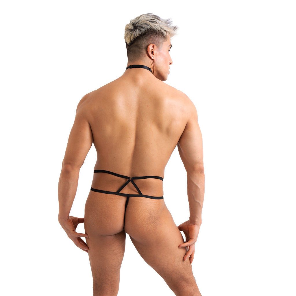 Tanga Encaje Cintura Alta
