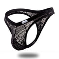 Tanga Encaje Negro