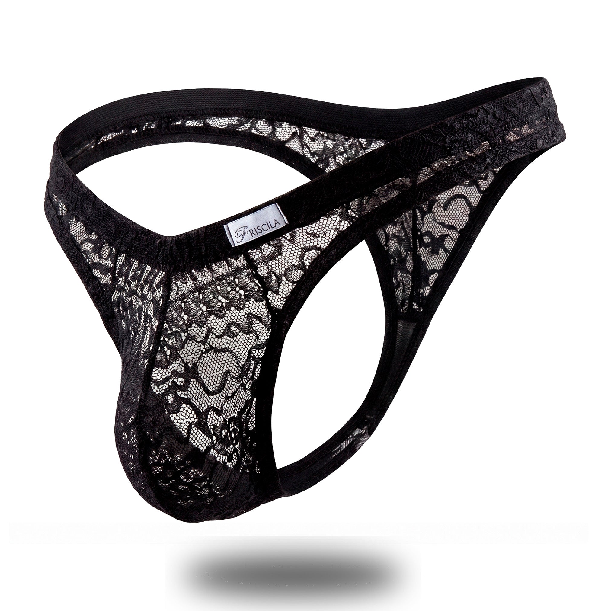Tanga Encaje Negro