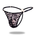 Tanga Encaje Negro Diamond