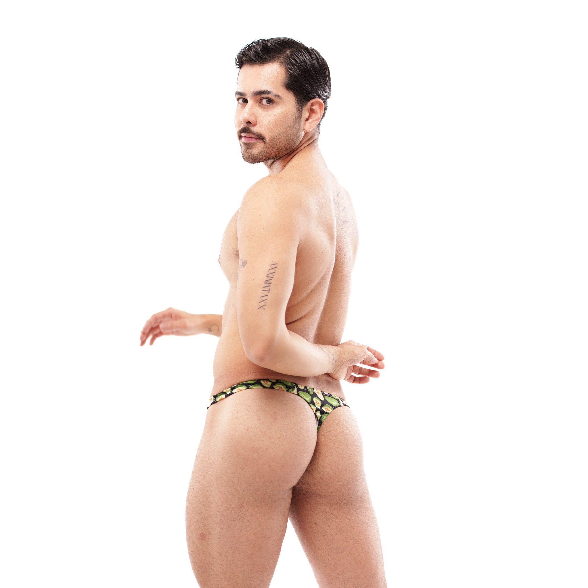 Tanga Mens Look Avocado Negro
