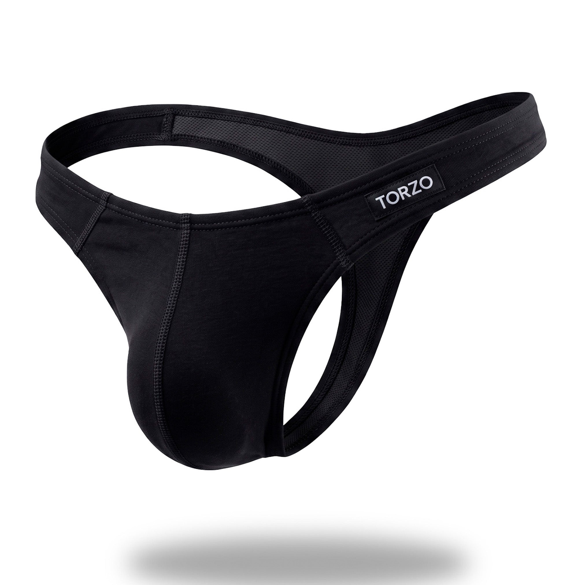 Tanga Torzo Licra Negra